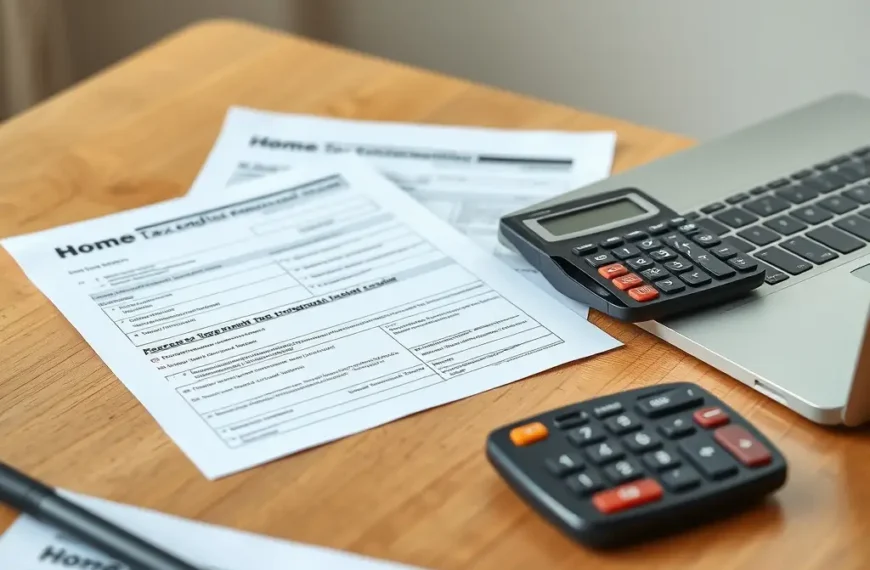 Personne consultant ses documents administratifs et fiscaux pour calculer son credit impot emploi a domicile