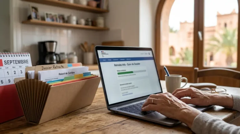 Suivi d’une demande de pension de réversion en ligne